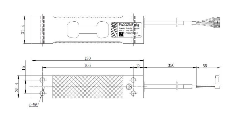 Тензодатчик HBM PW2C 7.2KG